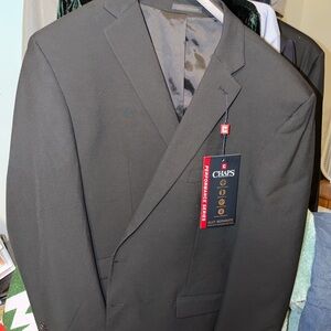 Chaps Men's Charcoal Suit Blazer